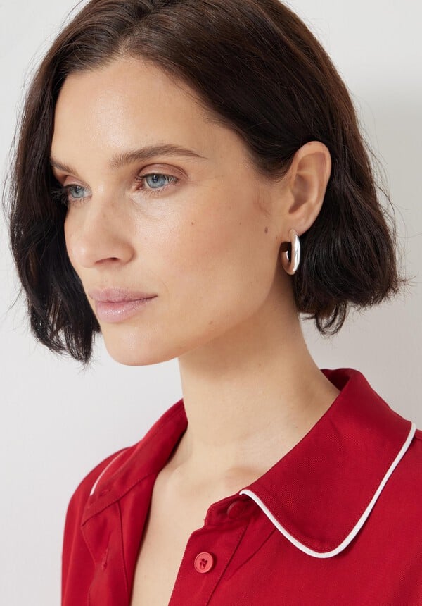 Chubby Hoop Earrings