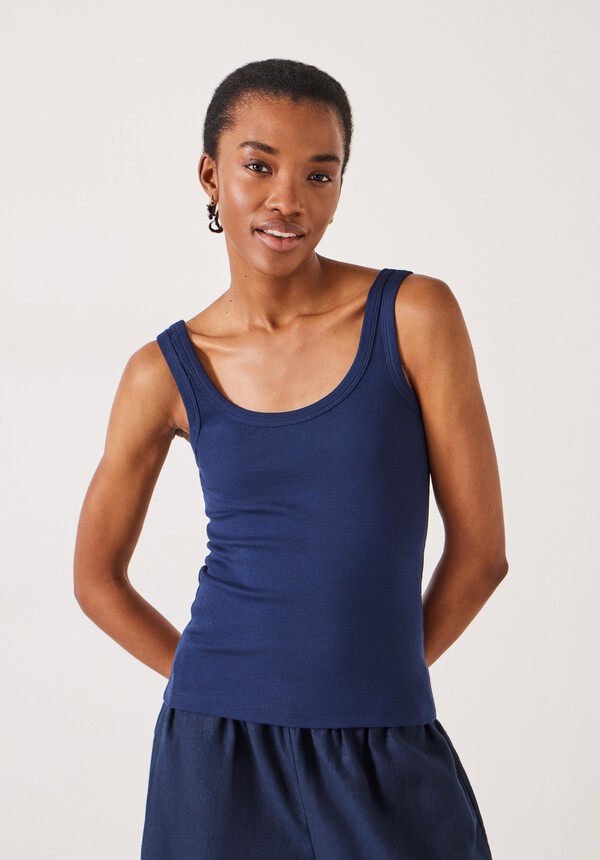 Seth Low Scoop Ribbed Undershirt